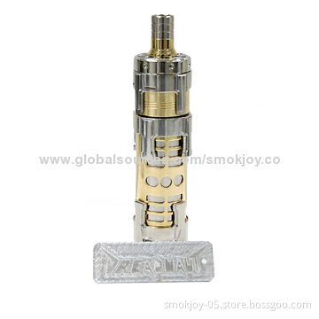 Smokjoy Stainless Steel and Brass Dreadnaut Mechanical Mod with 3.7mm Upper Cap Thickness
